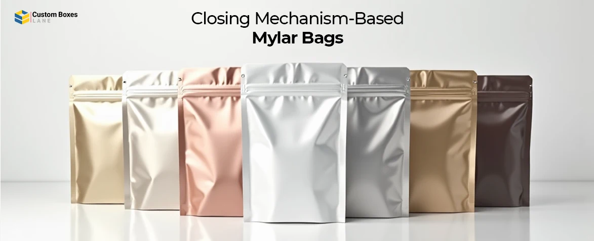 Closing Mechanism-Based Mylar Bags